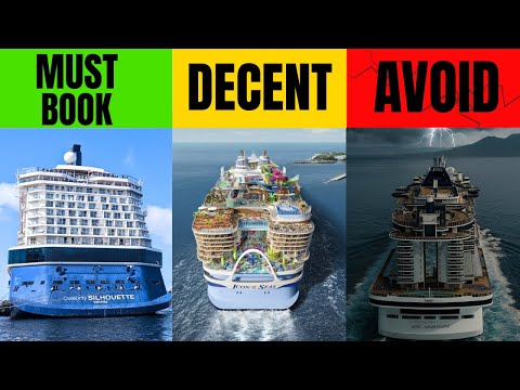 Ranking All Major Cruise Lines WORST to BEST (2025 Edition!)