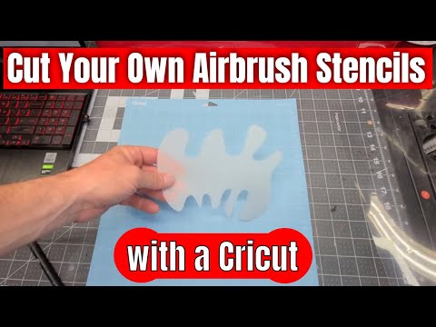 Cut Airbrush Stencils With A Cricut Cutting Machine