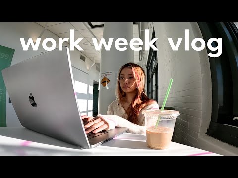 Living & Working in NYC | my work day at google, company holiday party & thrifting in NYC