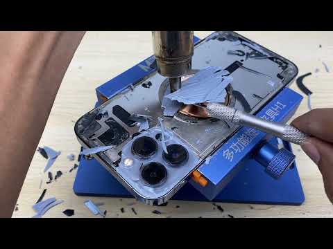 iPhone 13 Pro Max Back Glass Replacement | Satisfying Video