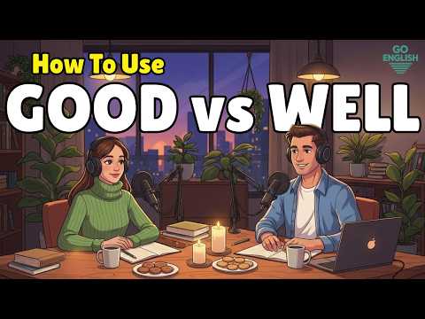 Good vs Well? | Spoken English for Everyday Conversations