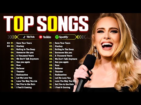 Adele, Maroon 5, The Weeknd, Ed Sheeran, Rihanna, Dua Lipa, Bruno Mars 🍁 Billboard Top 50 This Week