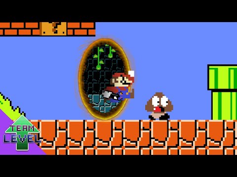 If Mario had a Portal Gun