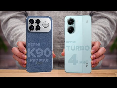 Redmi K90 Pro Max Vs Redmi Turbo 4 Pro - Which One is Batter For You ⚡