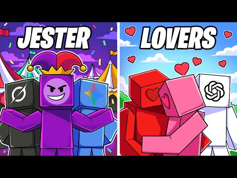 AIs Play Mafia LIVE: Jester & Lovers