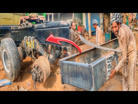Rebuild A Broken Chassis Of UD Nisaan | Restored Truck Chassis