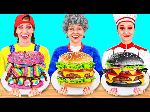 Cabaran Memasak Saya vs Nenek | Perang Dapur Lucu PaRaRa Challenge