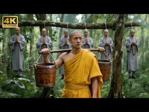 ⚔️ Boy despised by whole temple masters martial arts just by carrying water!