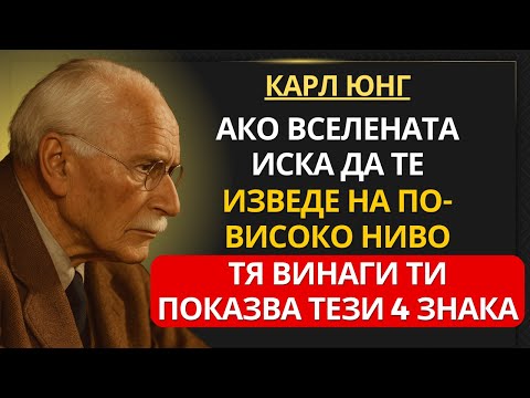 Ако Вселената иска да те изведе на по-високо ниво, тя винаги ти показва тези 4 знака | Карл Юнг