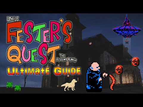 #FestersQuest Uncle Fester's Quest NES - ULTIMATE GUIDE - ALL Bosses, ALL Items, No Glitches Needed!