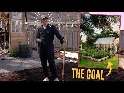 DIY Backyard Vegetable Garden expansion! 🌱