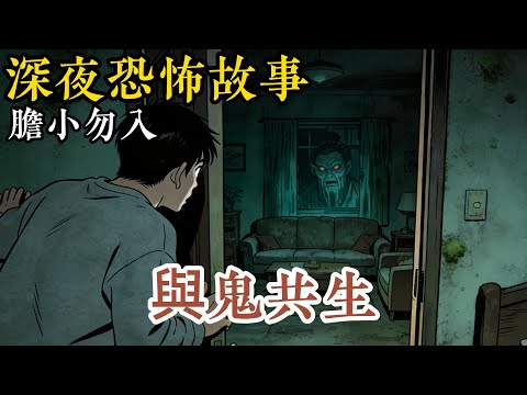 遵守規矩就能相安無事。直到他在衛生間霧蒙蒙的鏡子上，看到一行字：「別看見我」。