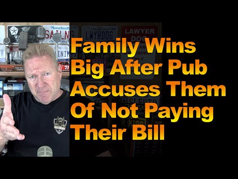 Family Wins Big After Pub Accuses Them Of Not Paying Their Bill
