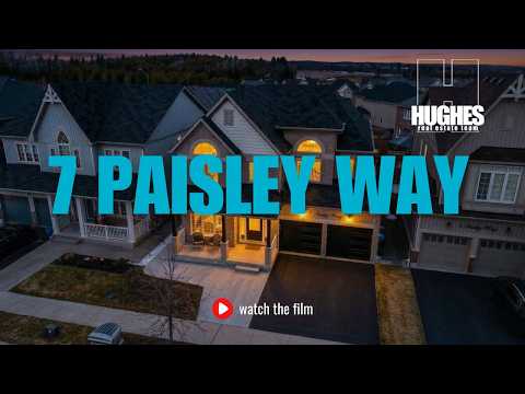 7 Paisley Way, Orangeville :: $1,299,900