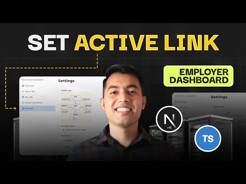 Next.js Active Link Highlighting: The Modern Way (URLPattern API) | Job Portal Build #46