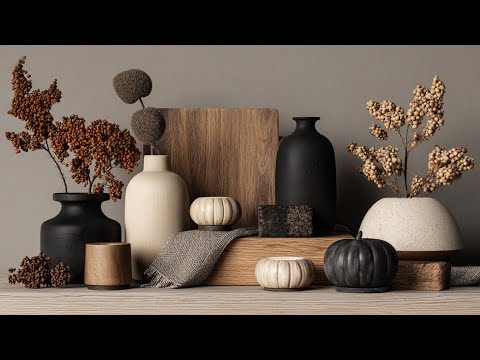 Frame TV Art Screensaver Warm Neutral Fall Still Life