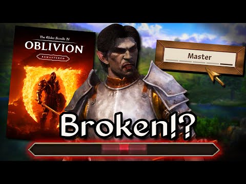 How NOT To Play Oblivion Remastered!