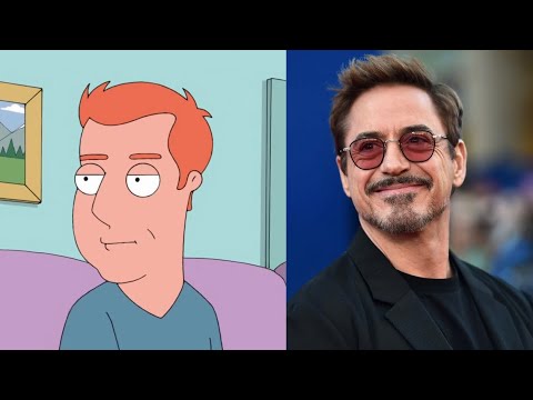 Random Family Guy characters voiced by celebrities compilation 