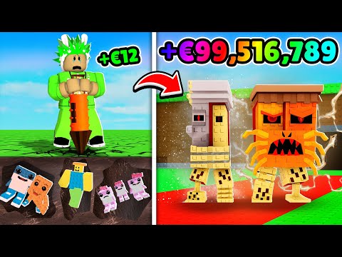 wir GRABEN nach SELTENEN BRAINROTS!