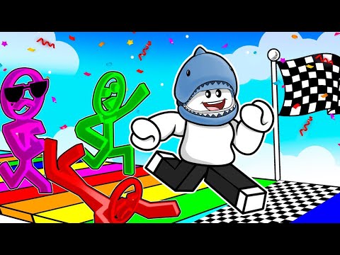 [로블록스] 가장 빠르게 달린다는 로블록스 챔피언들과 달리기 시합을 했어요!! (RunStar Simulator) - 민또 경또 -