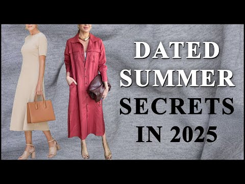 25 Summer Secrets to STOP Listening to in 2025 for Women Over 50! You Look DATED!