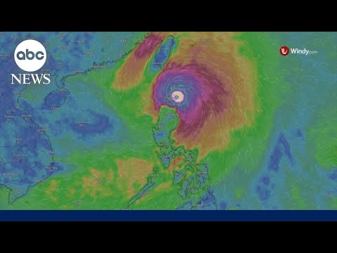 Super Typhoon Ragasa leads to evacuations in Philippines