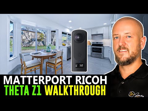 Matterport Ricoh Theta Z1 walkthrough of a 2,053 sq ft house.