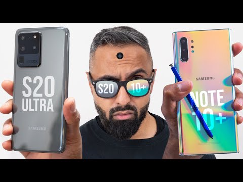 Samsung Galaxy S20 Ultra vs Galaxy Note 10 Plus