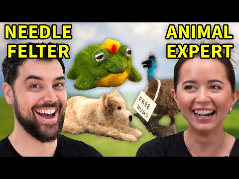 Needle Felting Animals with an Animal Expert