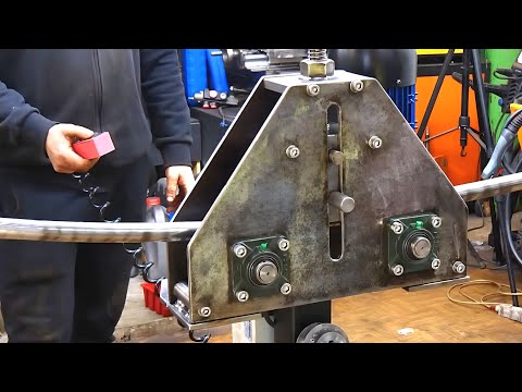 Built Machine That Bends Steel Like Butter – using just a few parts!