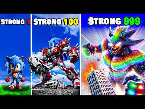 SONIC gets Stronger with Every Punch in GTA 5