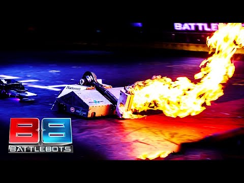 These bots destroyed their opponents by setting them on fire | BATTLEBOTS
