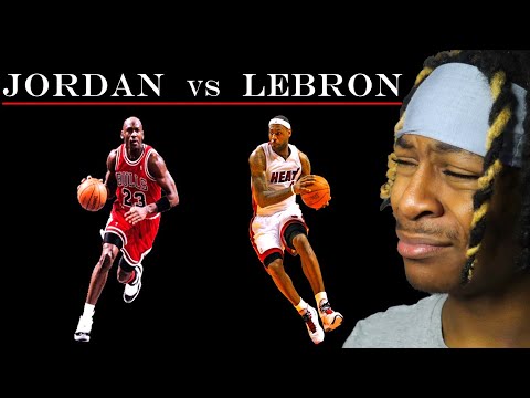 IM PISSED!! LEBRON SUPERFAN REACTS to Jordan vs Lebron - The Best GOAT Comparison Pt. 1 | PzoThePlug