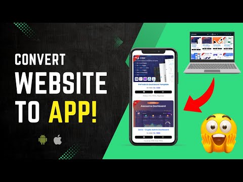 How to Convert Website to Mobile App in Minutes! (Free & No Coding)