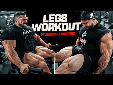 FULL LEG DAY | RAMON DINO E DEREK LUNSFORD NO LIMITE