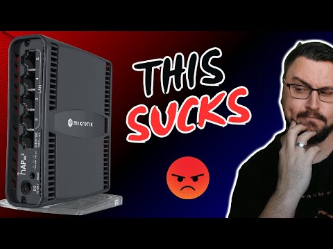 Things I don't like about MikroTik...