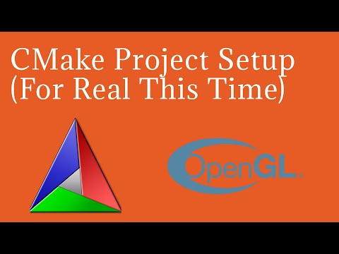 CMake Project Setup (Windows, OpenGL, GLFW, GLAD)