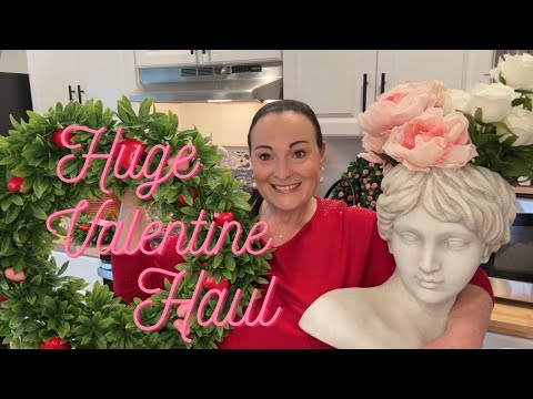 HUGE VALENTINES DECOR HAUL/THE BEST VALENTINE DECOR FINDS/VALENTINES HOMEGOODS TARGETAMAZON AND MORE
