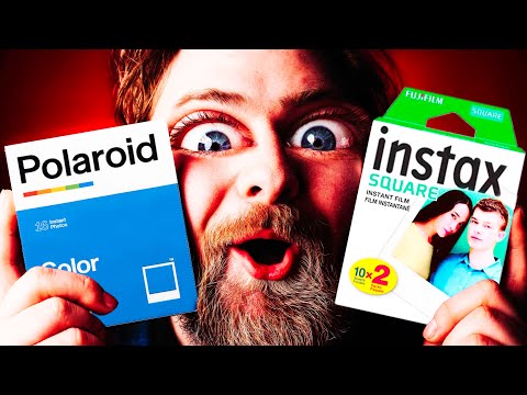 Polaroid Vs Instax....Which one is ACTUALLY the best??