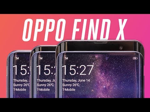 Oppo Find X: 3 pop-up cameras, no notch