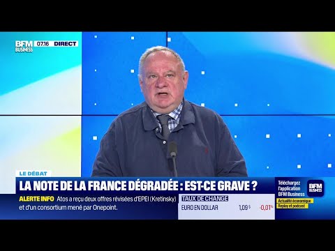 Nicolas Doze face à Jean-Marc Daniel : La note de la France dégradée, est-ce grave ?