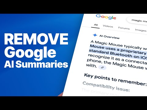 Google Search Without AI Summary