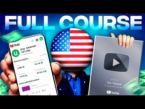 How To Start A USA Based Channel With 3 Best Niches - Full Course
