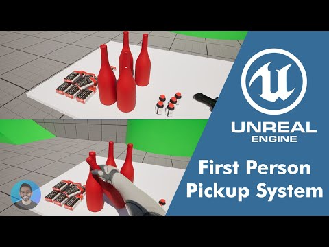 First Person Pickup System in Unreal Engine 5 (Horror Game Style)