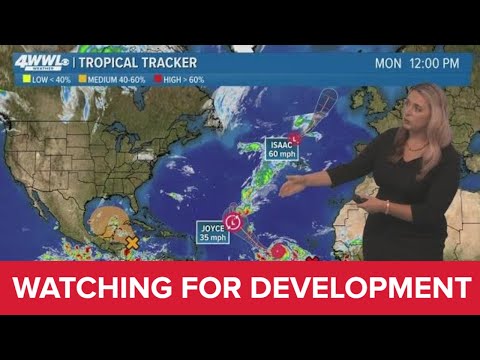 Monday Noon Tropical Update: Possible development looks weak