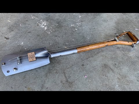 I Built a Guitar Out of an Old Shovel