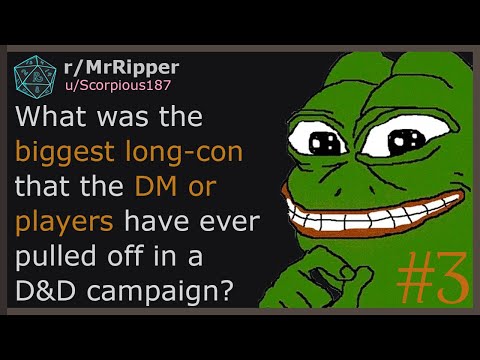 What was the biggest long-con the DM or players have ever pulled off in a D&D campaign? 3  #dnd