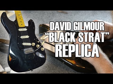 David Gilmour Black Strat Replica by MCG
