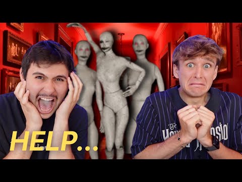 IM NEVER PLAYING ROBLOX HORROR GAMES AGAIN  😭  FT. CARTER KENCH