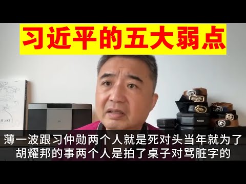 翟山鹰：习近平的五大弱点丨习家和薄家的恩怨丨薄熙来当年被胡锦涛搞掉丨习仲勋丨薄一波